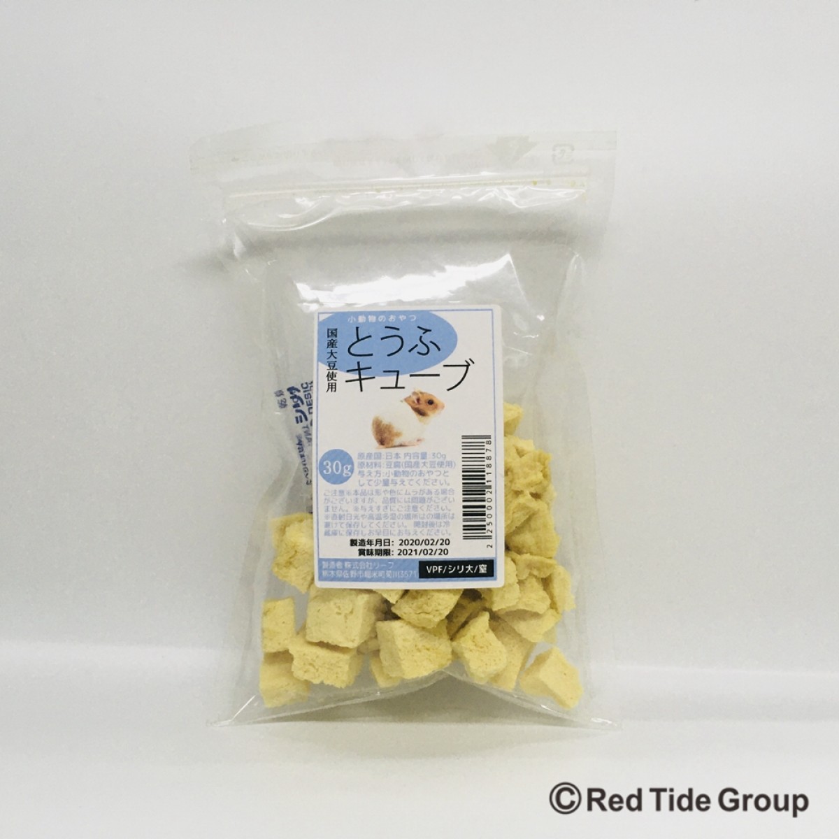 [預購PET] Leaf Corp 群馬縣 國產豆腐塊 30g 倉鼠零食
