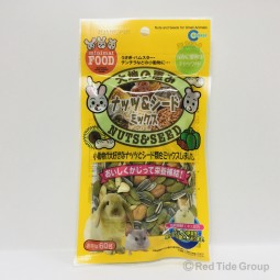 [預購PET] Marukan 美味堅果零食 60g 小動物小食