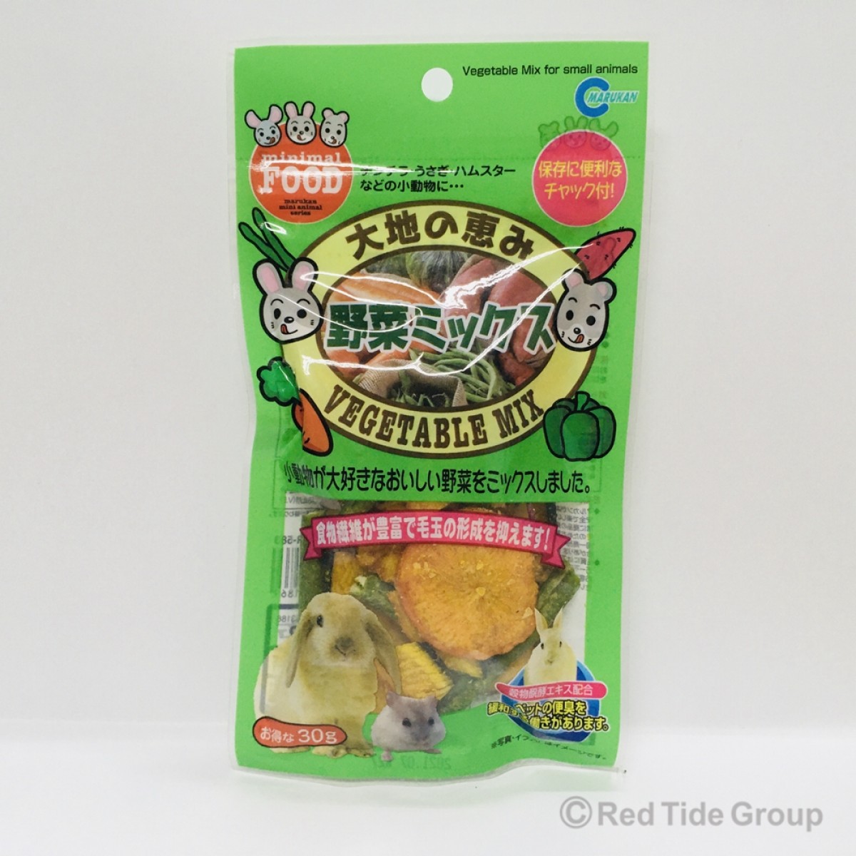 [預購PET] Marukan 混合蔬菜乾 30g