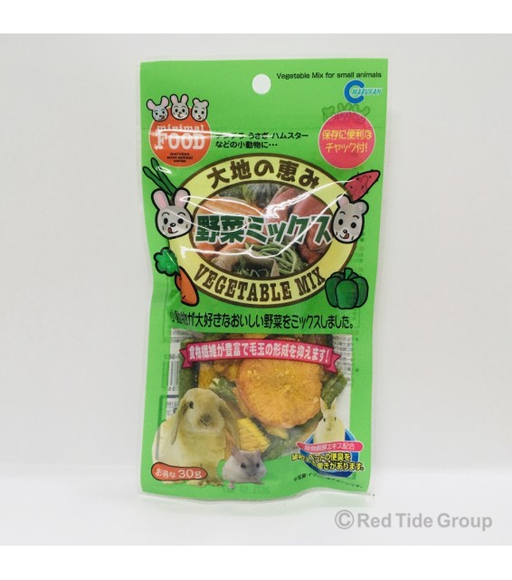 [預購PET] Marukan 混合蔬菜乾 30g