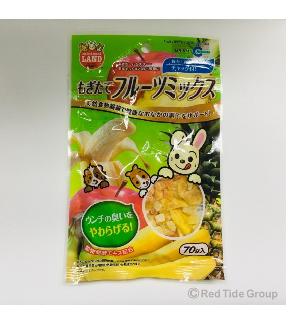 [預購PET] Marukan 小動物多種營養水果粒 70g