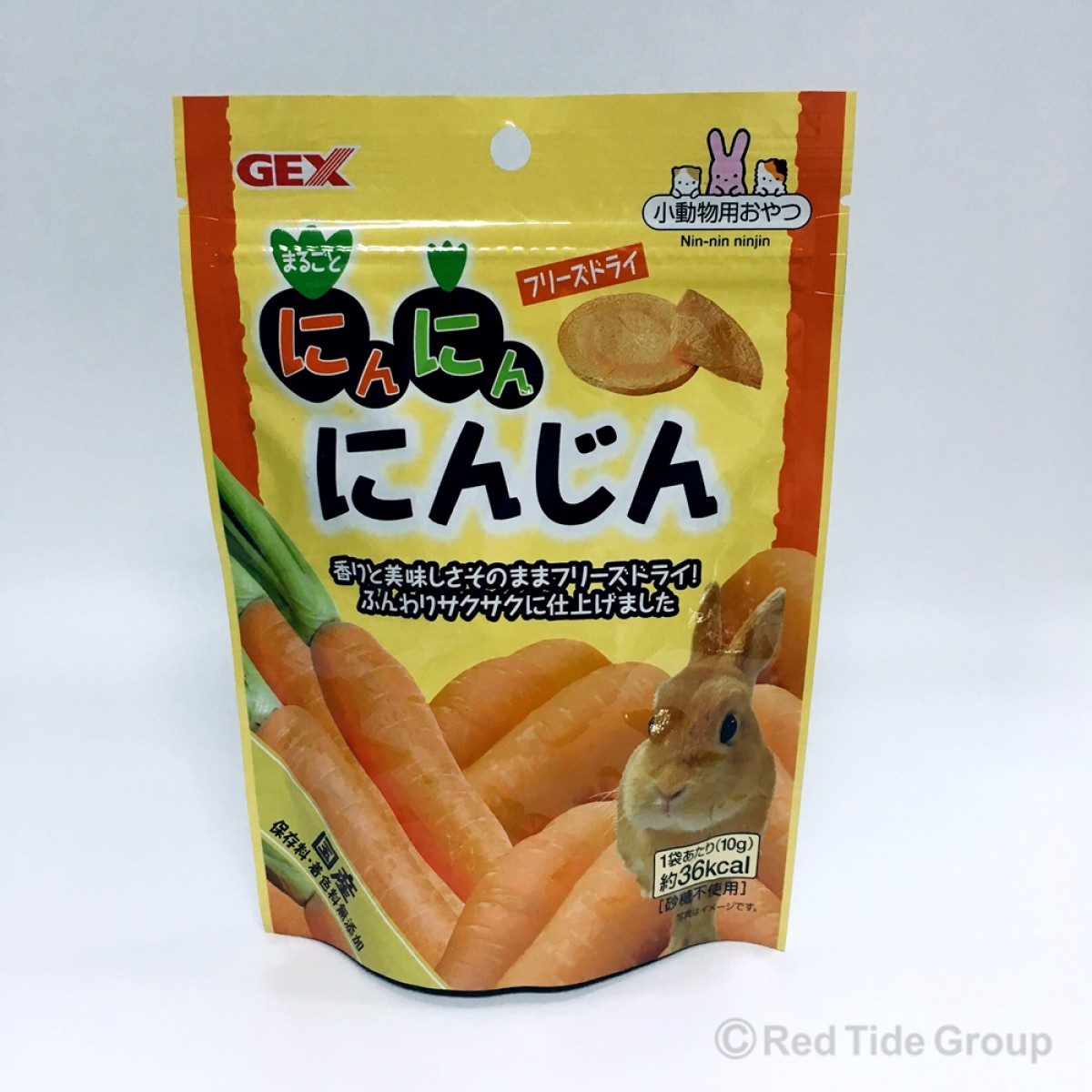 [預購PET] GEX 日本五味 兔兔美味厚身胡蘿蔔切片 10g