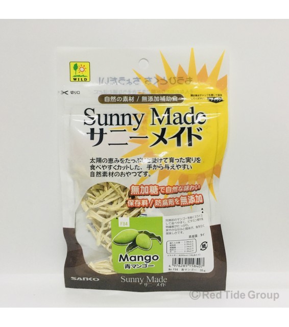 [預購PET] Sanko Sunny Made 天然有機芒果絲 20g