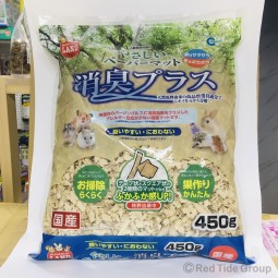 Marukan 小動物紙墊材啡色紙條 (具除臭效果) 450g