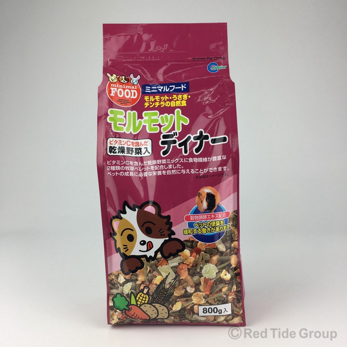 [預購PET] Marukan 葵鼠 高營養野菜糧 800g