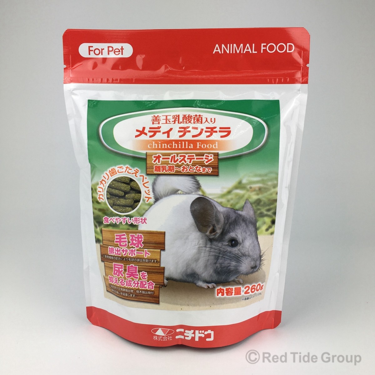 [預購PET] NICHIDO 善玉乳酸菌 龍貓糧 260g
