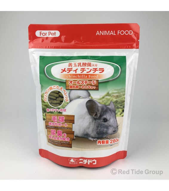[預購PET] NICHIDO 善玉乳酸菌 龍貓糧 260g