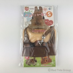 [預購PET] Marukan 兔用胸帶連拖帶 S