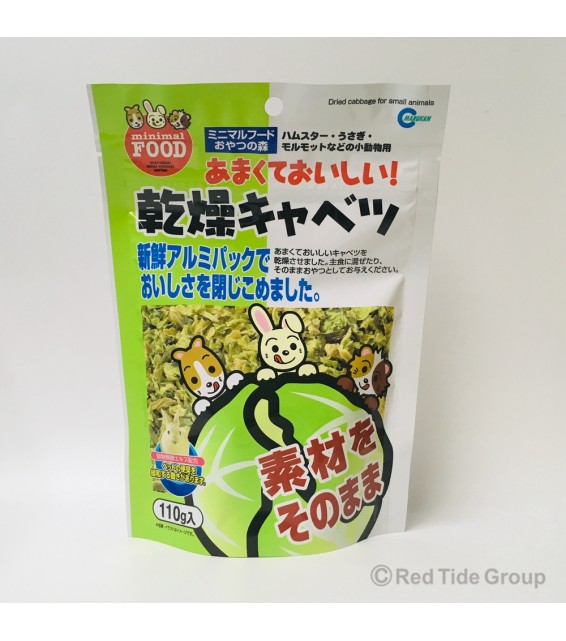 [預購PET] Marukan 小動物食用白菜乾 110g