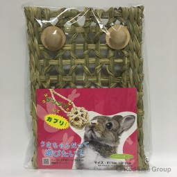 Kawai 天然提摩西草織網墊M 兔 龍貓用