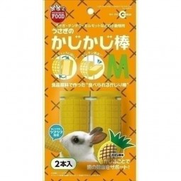 Marukan 菠蘿味玉米磨牙棒-M 2本入